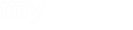 Myspace 2010 logo white